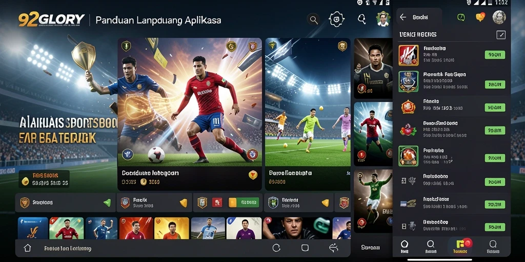 Gameplay Sportsbook seru dan mendebarkan di 92GLORY.