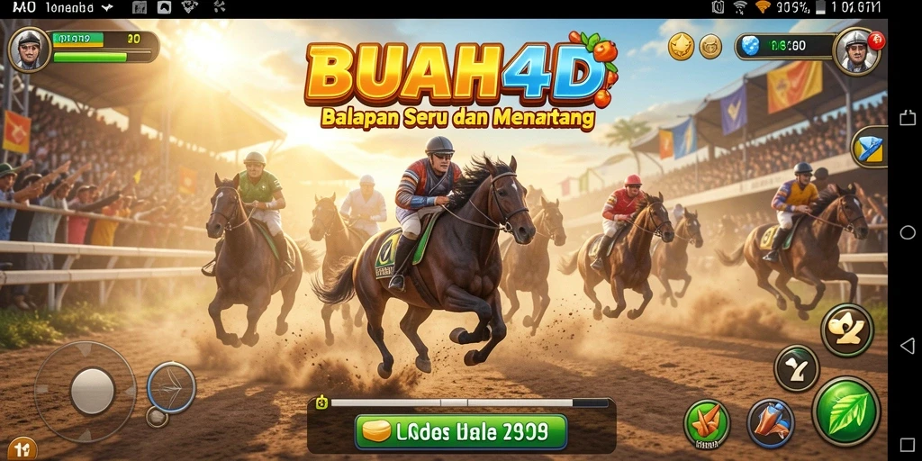 Tampilan gameplay BUAH4D yang seru dan mendebarkan.