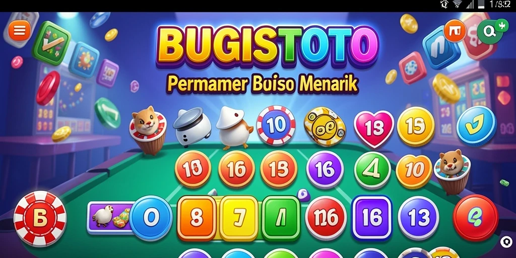 Tampilan gameplay Bingo yang seru dan mengasyikkan di BUGISTOTO.