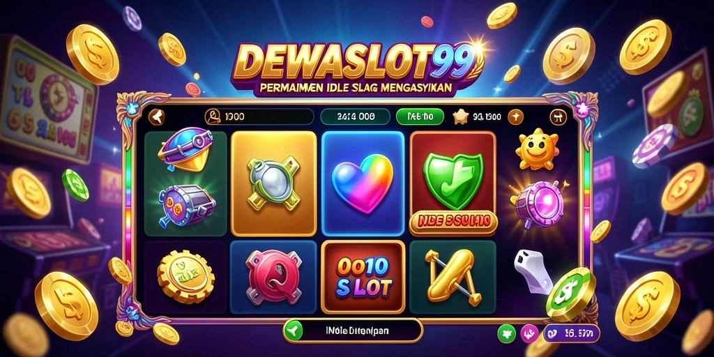 Screenshot gameplay DEWASLOT99 dengan mesin slot yang menarik.
