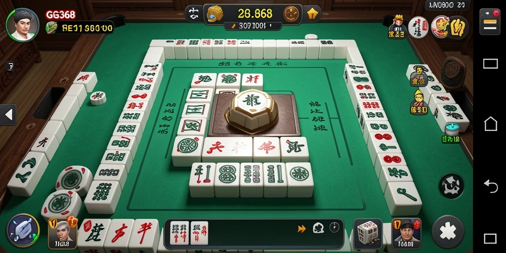 Tampilan utama GG368 dengan gameplay Mahjong yang menarik dan menantang.