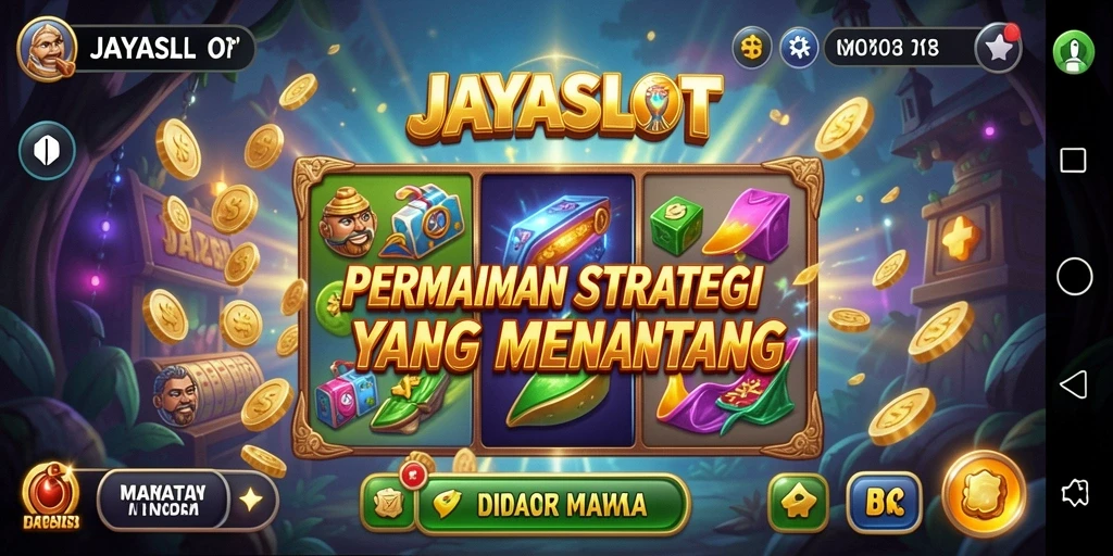Tampilan gameplay JAYASLOT yang menarik dan stratejik.