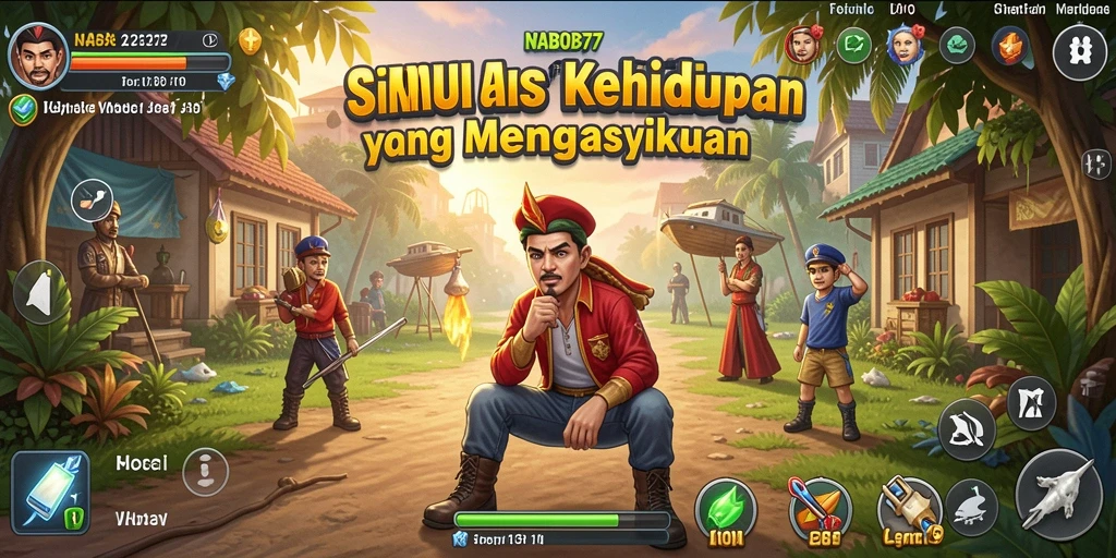 Tampilan gameplay NABOB77 yang menarik dan mendetail.