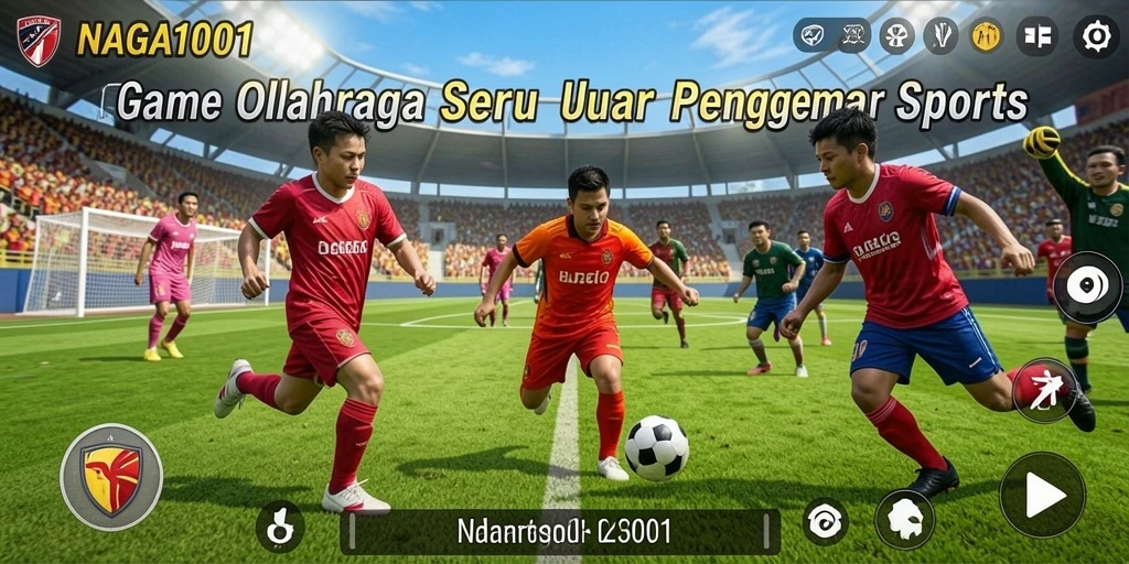 Gameplay seru dari NAGA1001 dengan berbagai mode olahraga.
