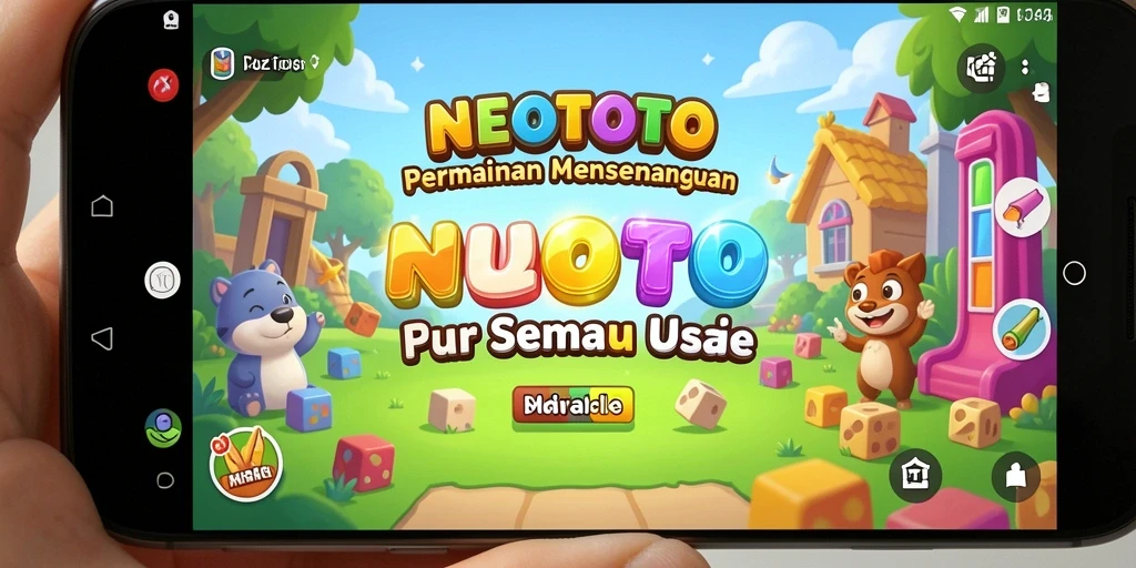Screenshot NEOTOTO menampilkan gameplay Puzzle yang seru dan interaktif.