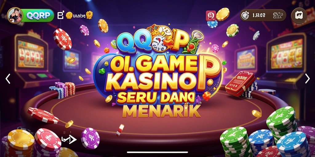 Tangkapan layar QQRP menampilkan permainan kasino yang seru dan menarik.