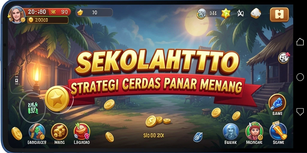 Tampilan gameplay yang menarik dan strategis dalam SEKOLAHTOTO.