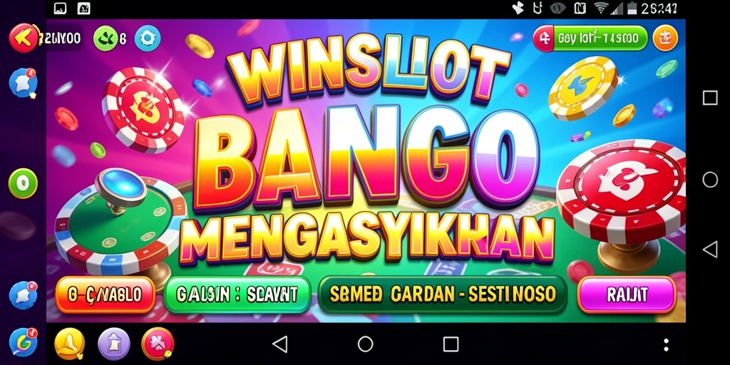 Screenshot utama dari gameplay seru WINSLOT yang menampilkan aksi Bingo.