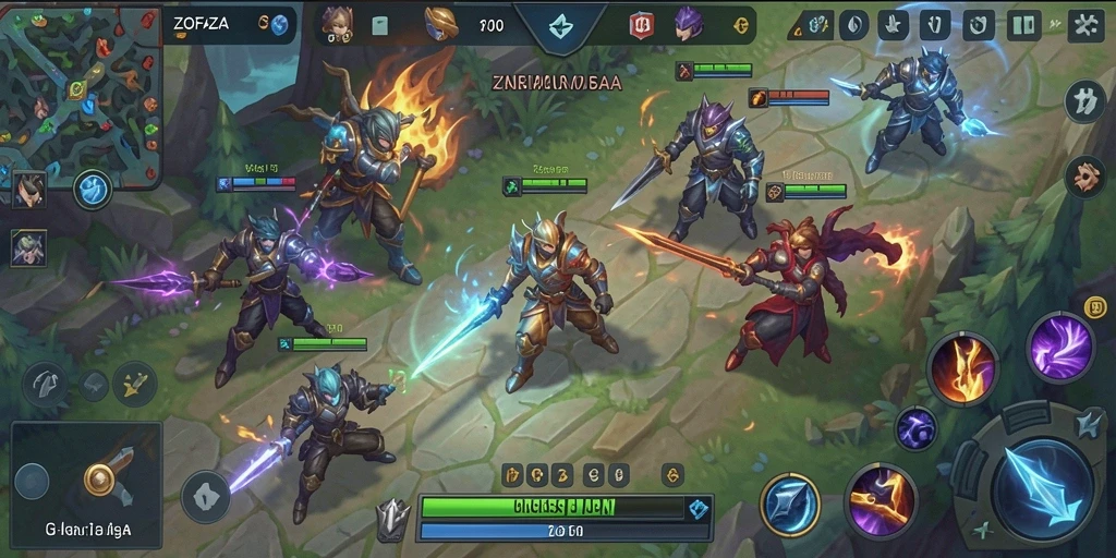 Gameplay seru dan kompetitif di ZOFAZA.