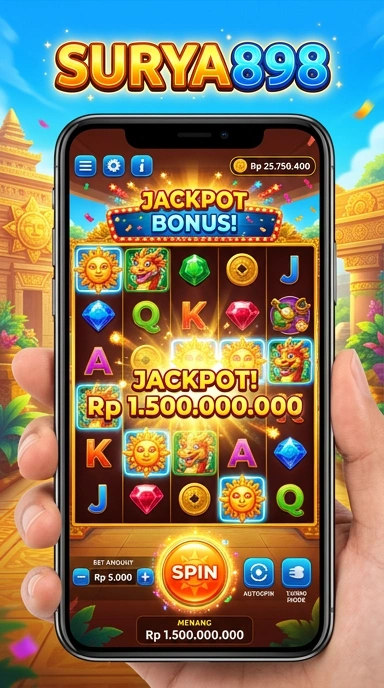 Gambar antar muka fitur pencarian cepat di surya898 untuk mencari aplikasi.